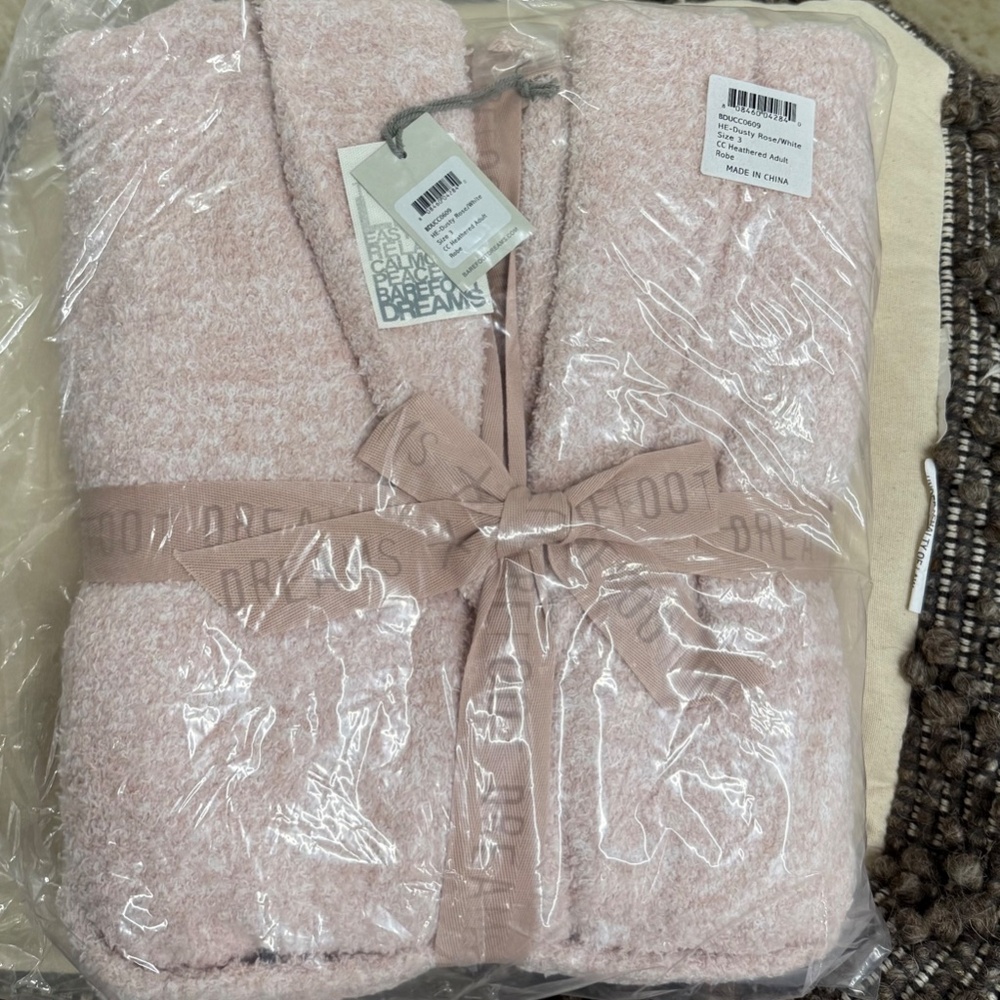 Barefoot Dreams CozyChic Long Wrap Robe - Size 3